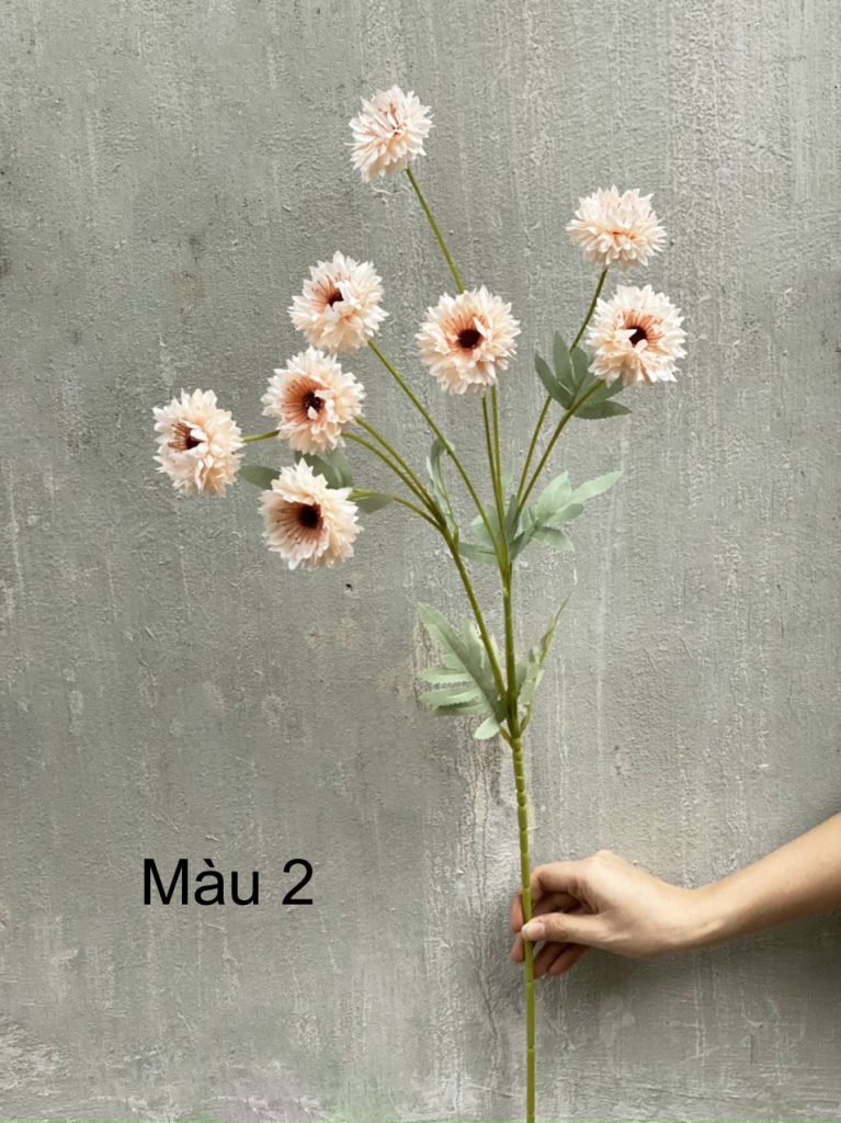 Cành hoa cúc giả 8 bông – Cúc bất tử