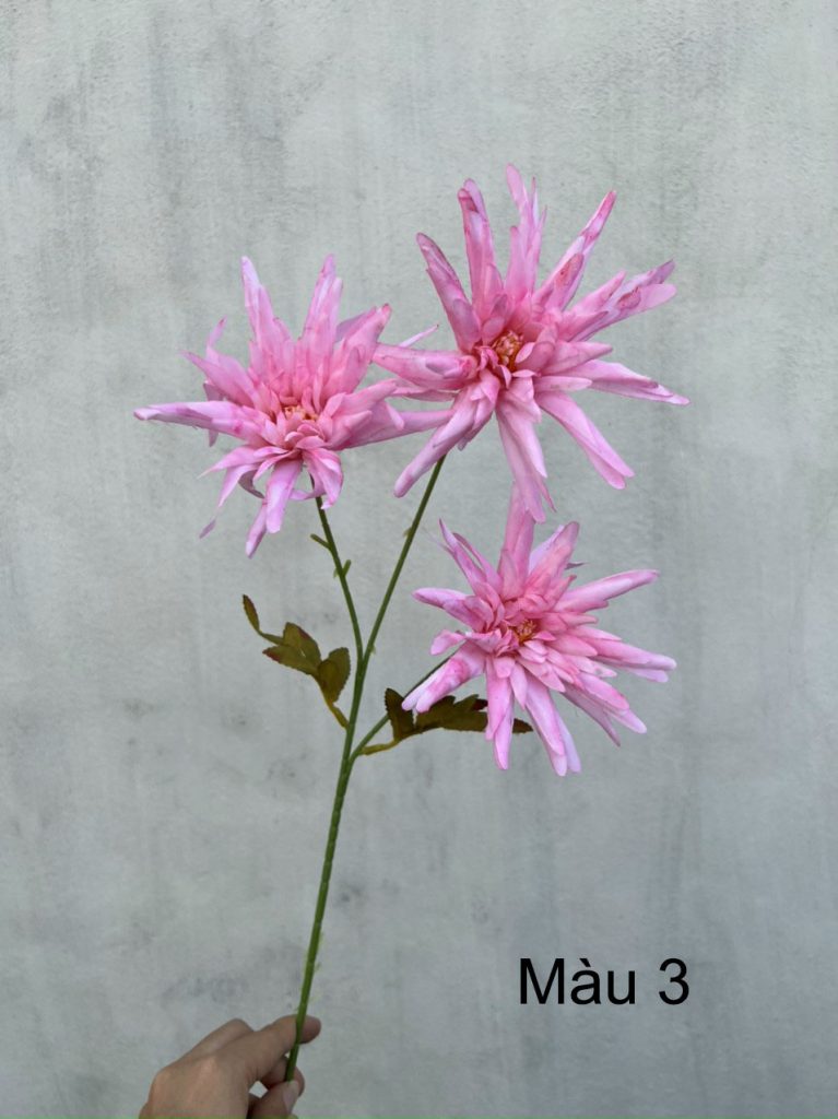 Cành hoa cúc giả 3 bông – Cúc chỉ
