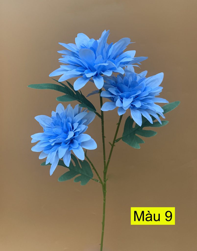 Hoa cúc giả 3 bông – Cúc pha lê