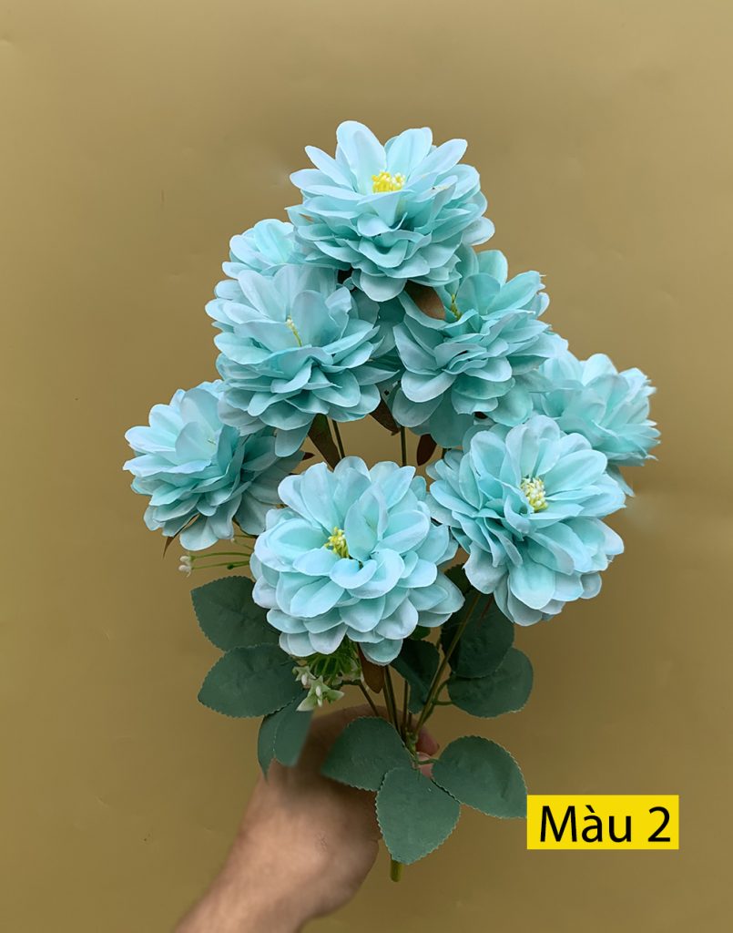 Hoa cúc giả 9 bông – Cúc Pháp